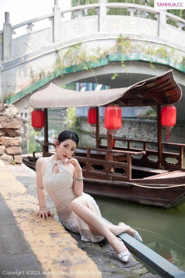   [XiuRen]高清写真图 2023.09.25 No.7435 严利娅Yuliya 旗袍美臀第2张图片